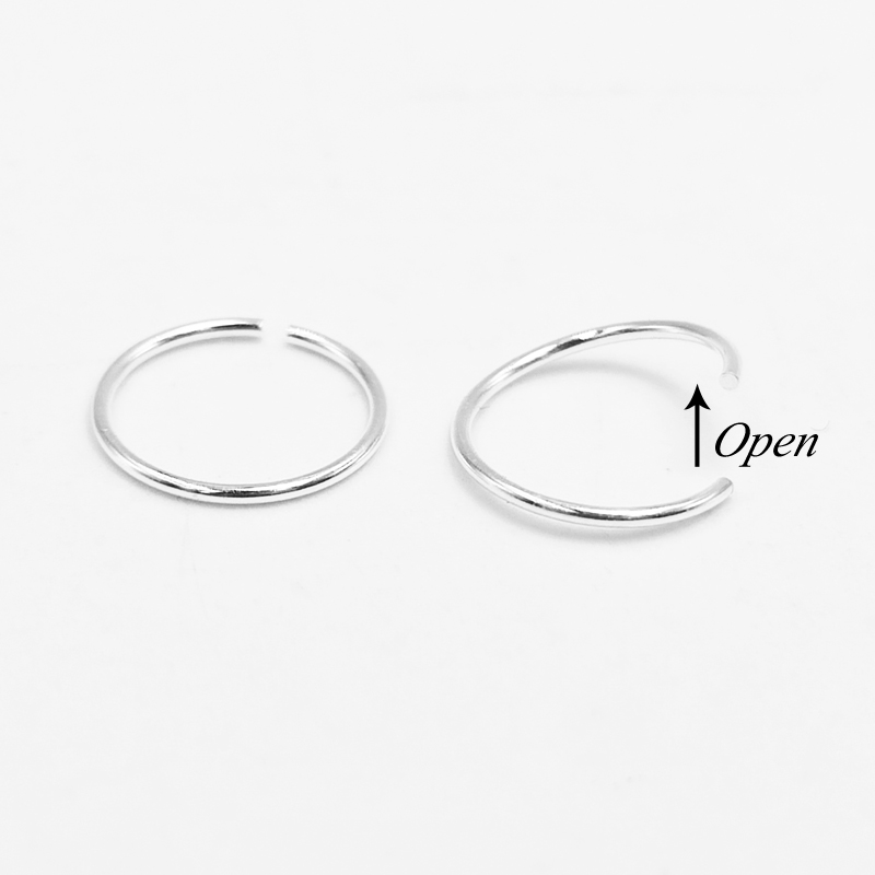925 sterling silver Nose Ring  - Body Jewelry Septum recension och pris
