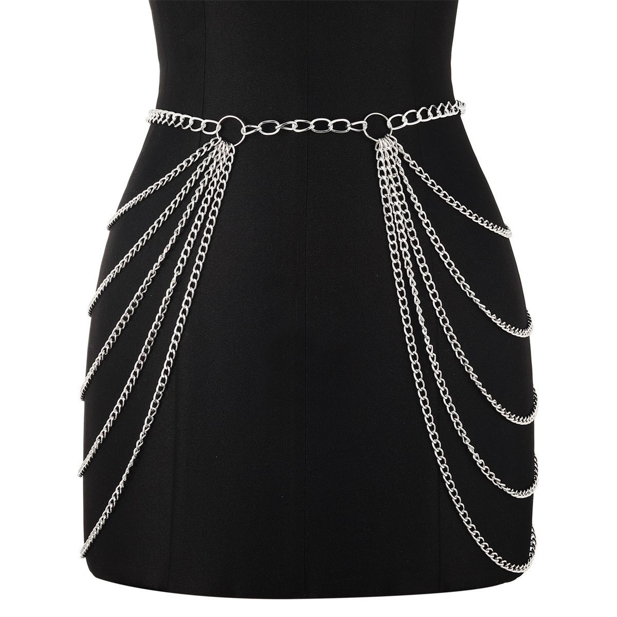 Metal Waist Chain Belt Multila - Body Jewelry Dress recension och pris