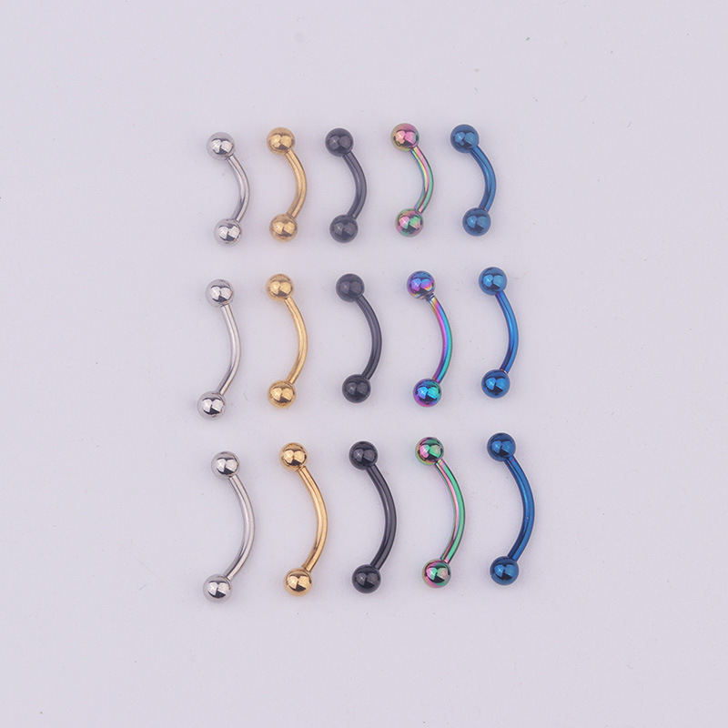 5pcs/lot 16G 316L Stainless St - Body Jewelry Barbell recension och pris