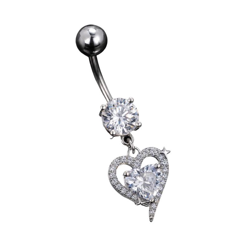 1Pcs Dangle Belly Button Rings - Body Jewelry Barbell recension och pris