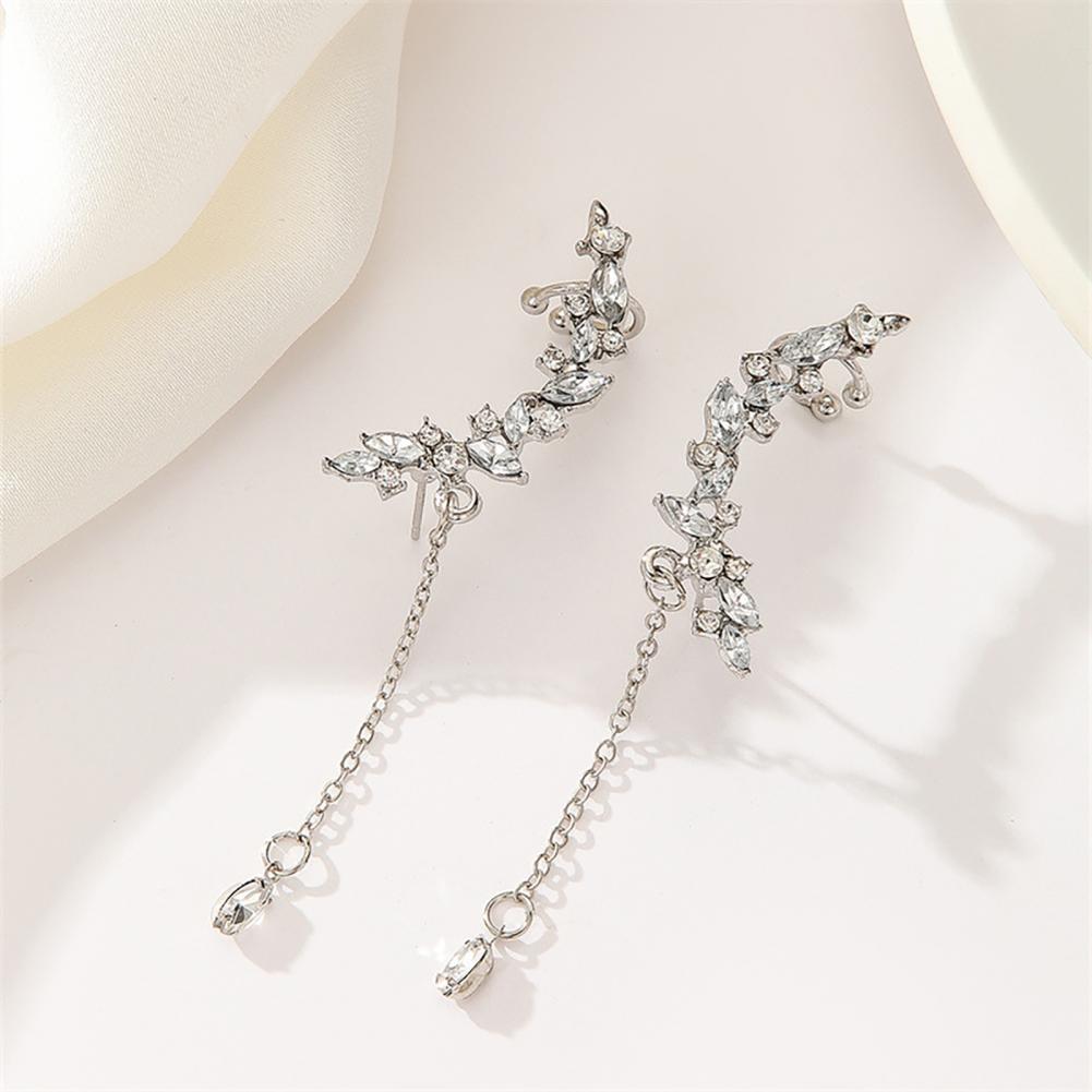 Long Tassel Earrings Diamond F - Cluster Stud Ear recension och pris