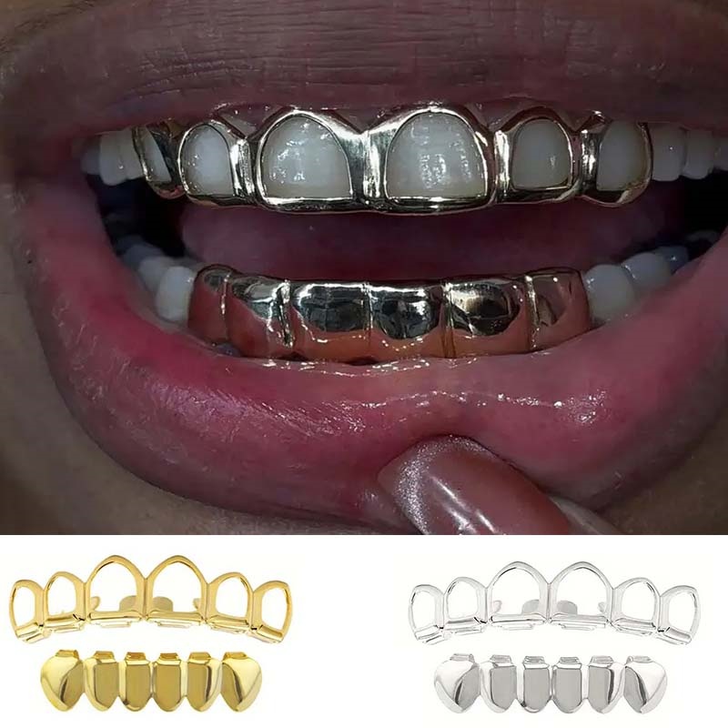 A Set Of Fashionable Six-Tooth - Body Jewelry Lot recension och pris