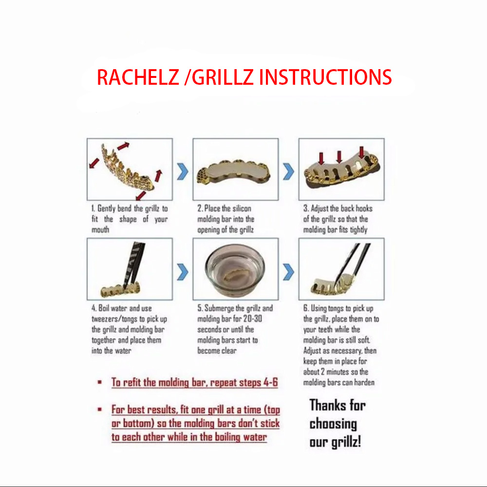 RACHELZ Sweet Cool 6/8/10 Mirr - Body Jewelry Lot recension och pris