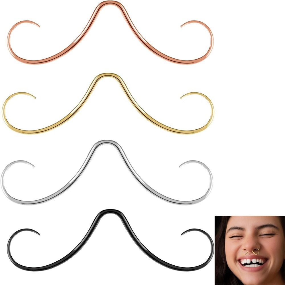 Piercing Jewelry Mustache Sept - Body Jewelry Septum recension och pris