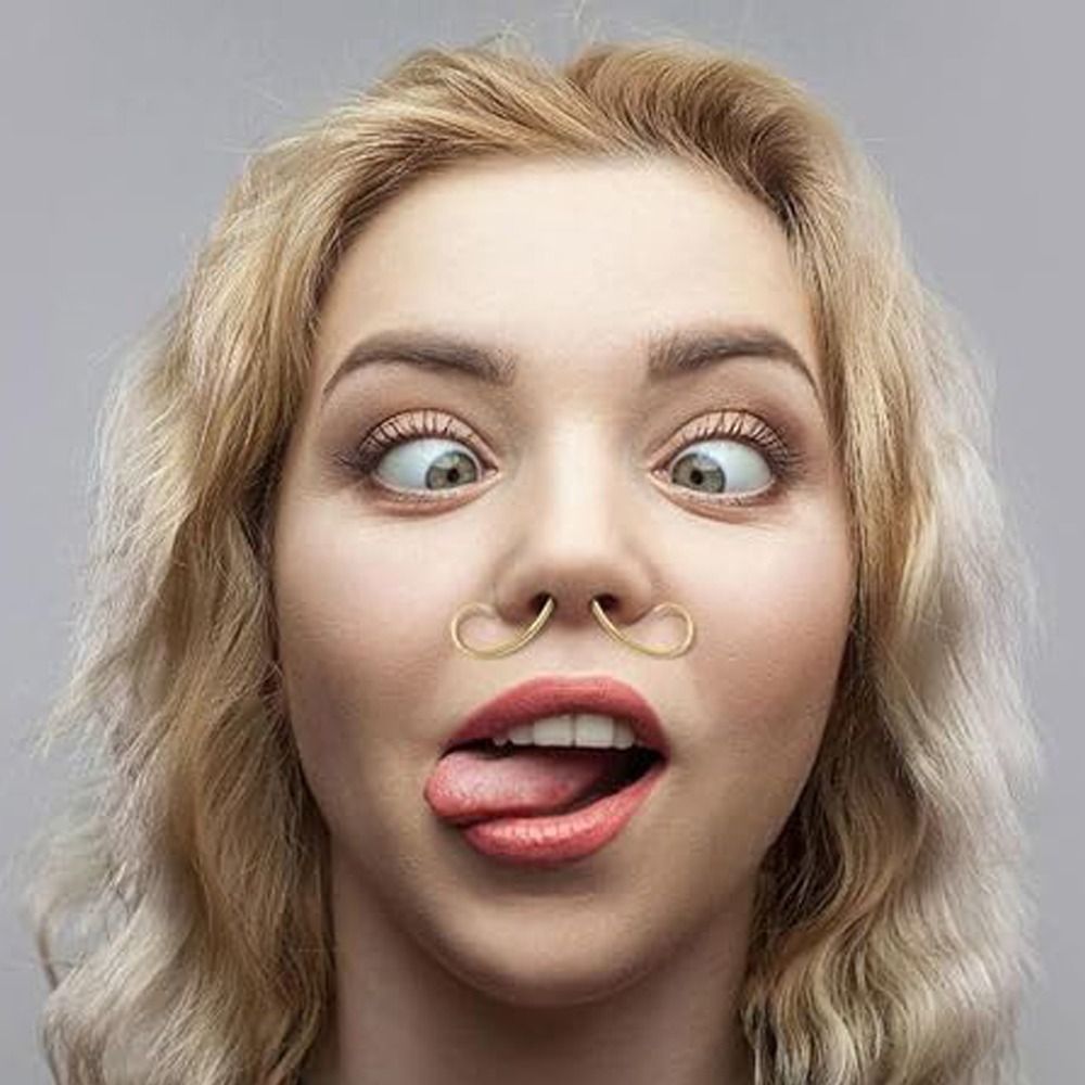 Piercing Jewelry Mustache Sept - Body Jewelry Septum recension och pris