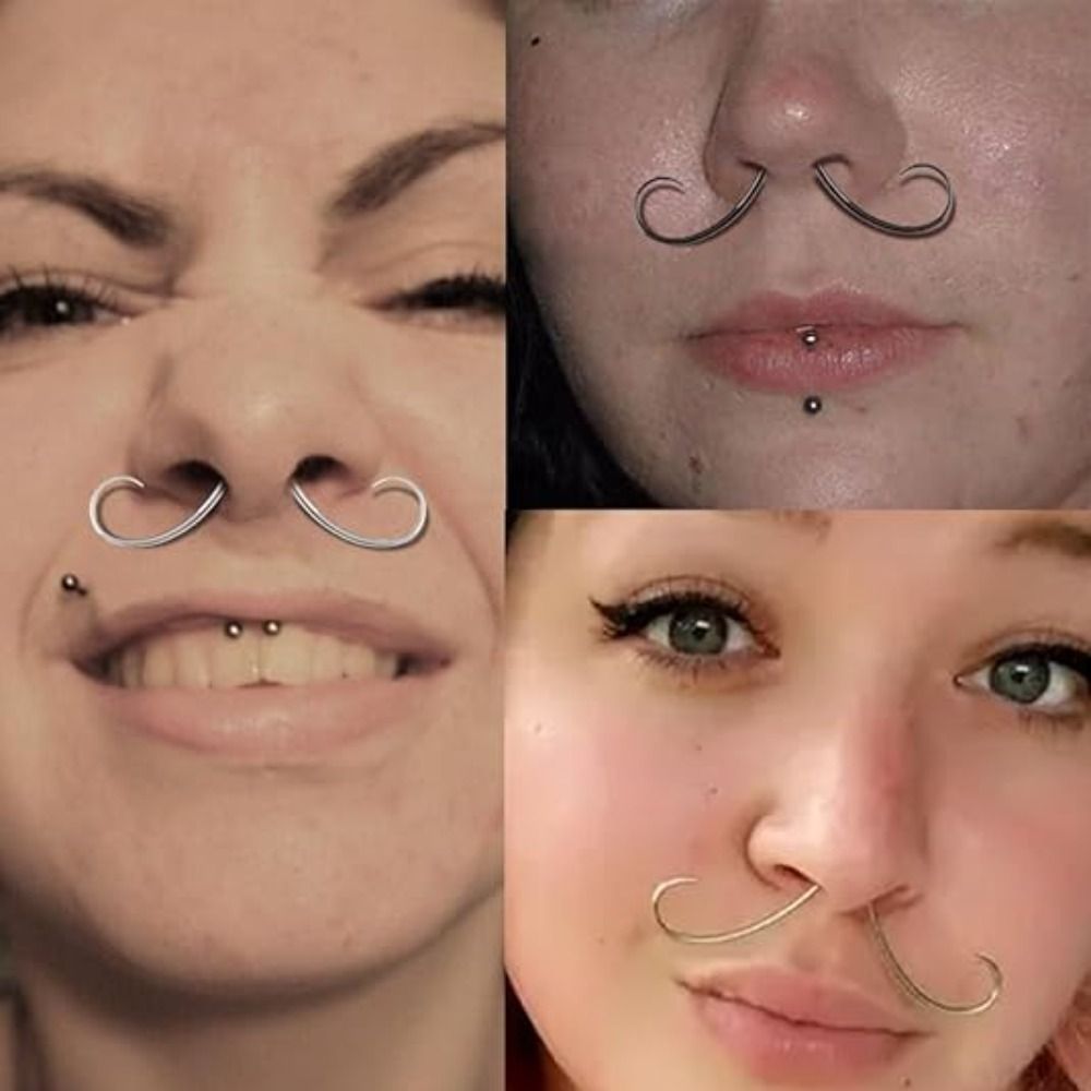 Piercing Jewelry Mustache Sept - Body Jewelry Septum recension och pris