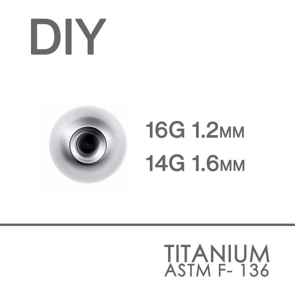 10pc Titanium Replacement Spar - Body Jewelry Barbell recension och pris