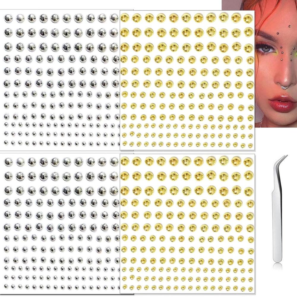 661Pcs Set Face Fake Piercings - Body Jewelry Nose Ring recension och pris