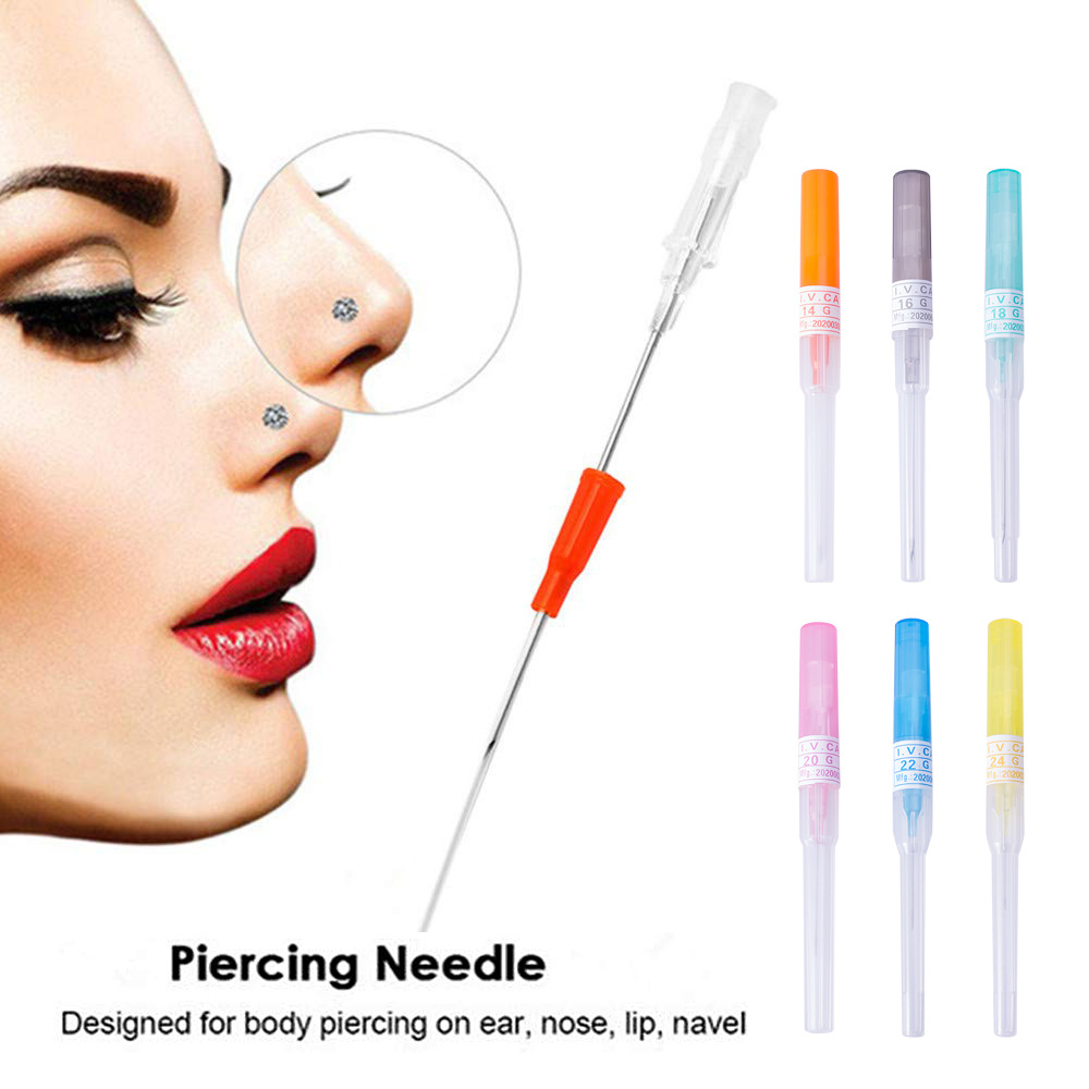 5pcs Sterilized Catheter Pierc - Body Jewelry In Store recension och pris