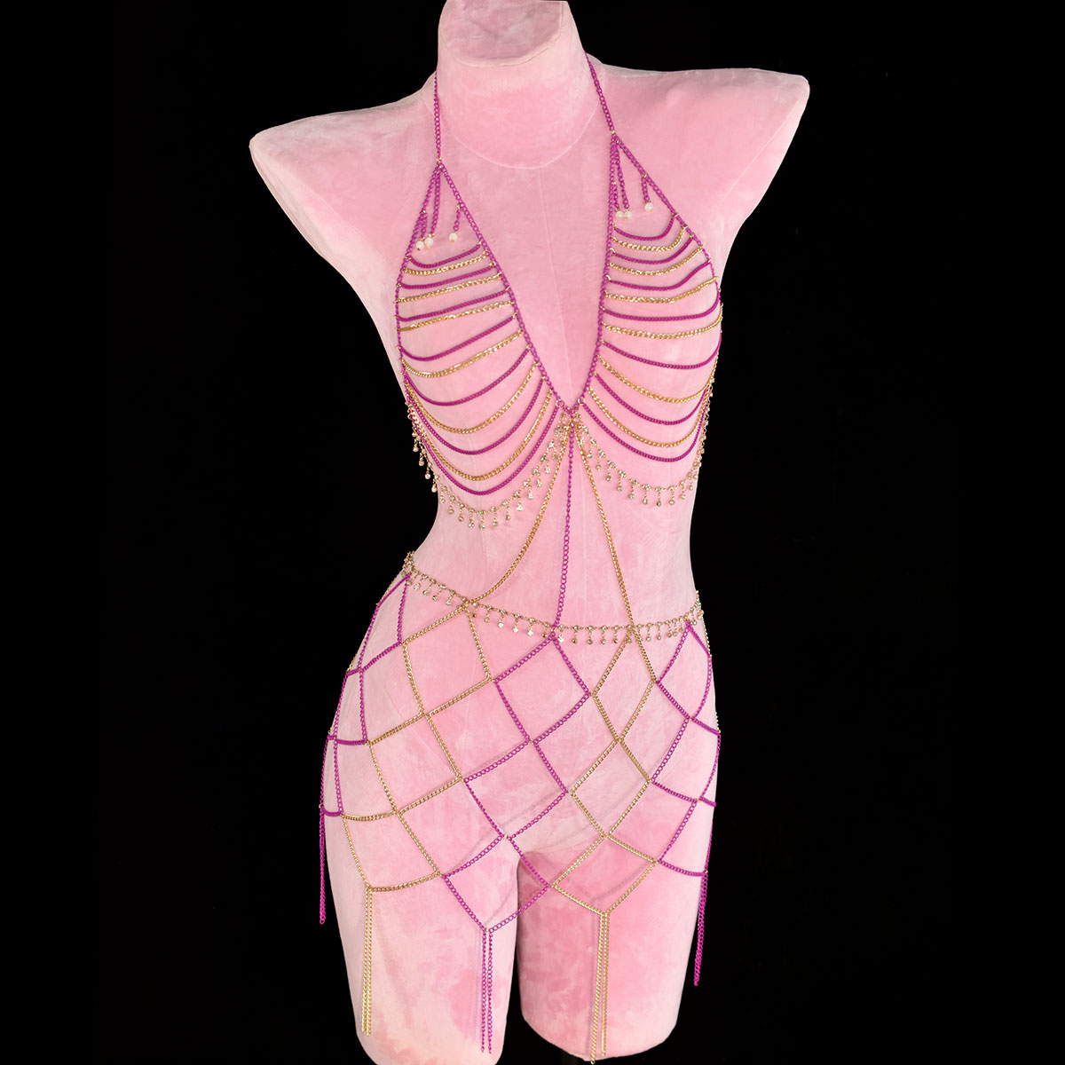 Sexy Fashion Top + Waist Dress - Body Jewelry Dress recension och pris