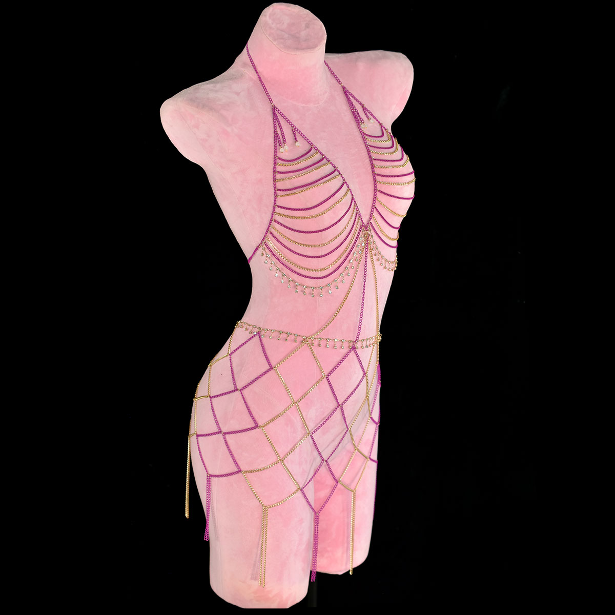 Sexy Fashion Top + Waist Dress - Body Jewelry Dress recension och pris