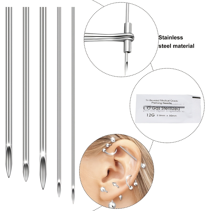 41pcs Body Piercing Tool Kit I - Body Jewelry Septum recension och pris