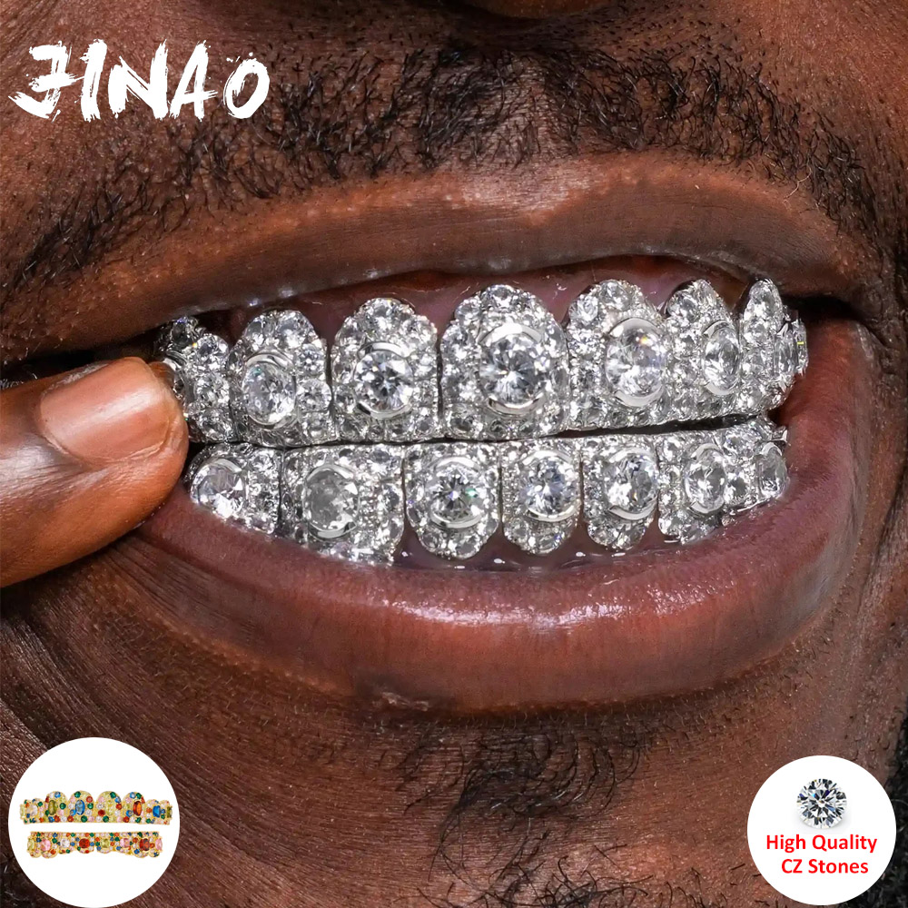 JINAO Hip Hop Full Iced Out 8  - Body Jewelry Lot recension och pris