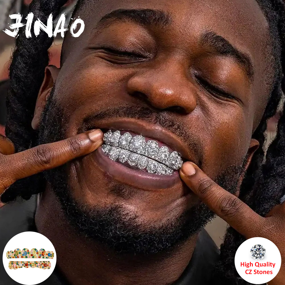 JINAO Hip Hop Full Iced Out 8  - Body Jewelry Lot recension och pris
