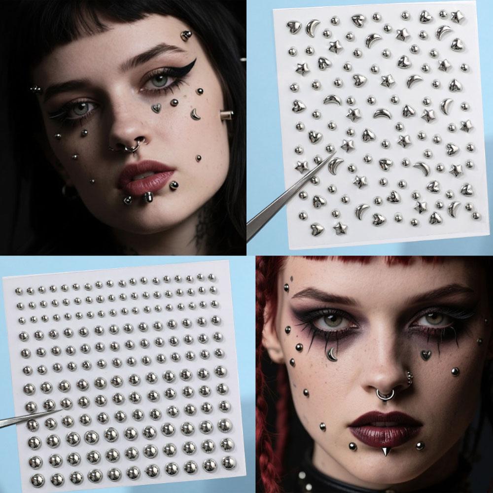 1Sheet Acrylic Rhinestone Stic - Body Jewelry Eyebrow recension och pris