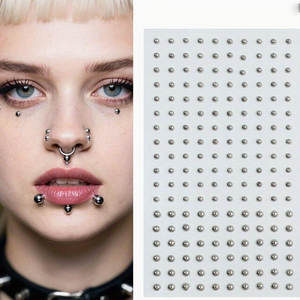58-180pcs Set Non Piercing Lip - Body Jewelry Nose Ring recension och pris