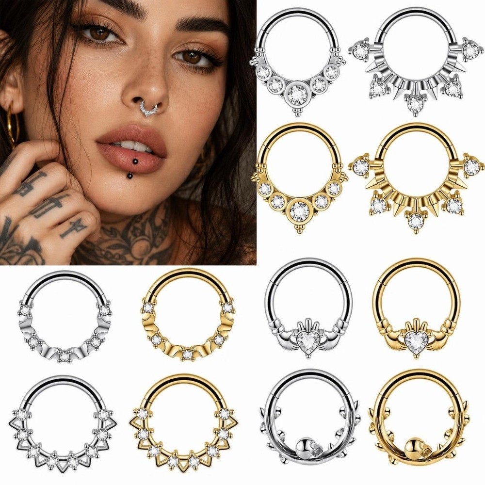 1PC Stainless Steel Septum Cli - Body Jewelry Septum recension och pris