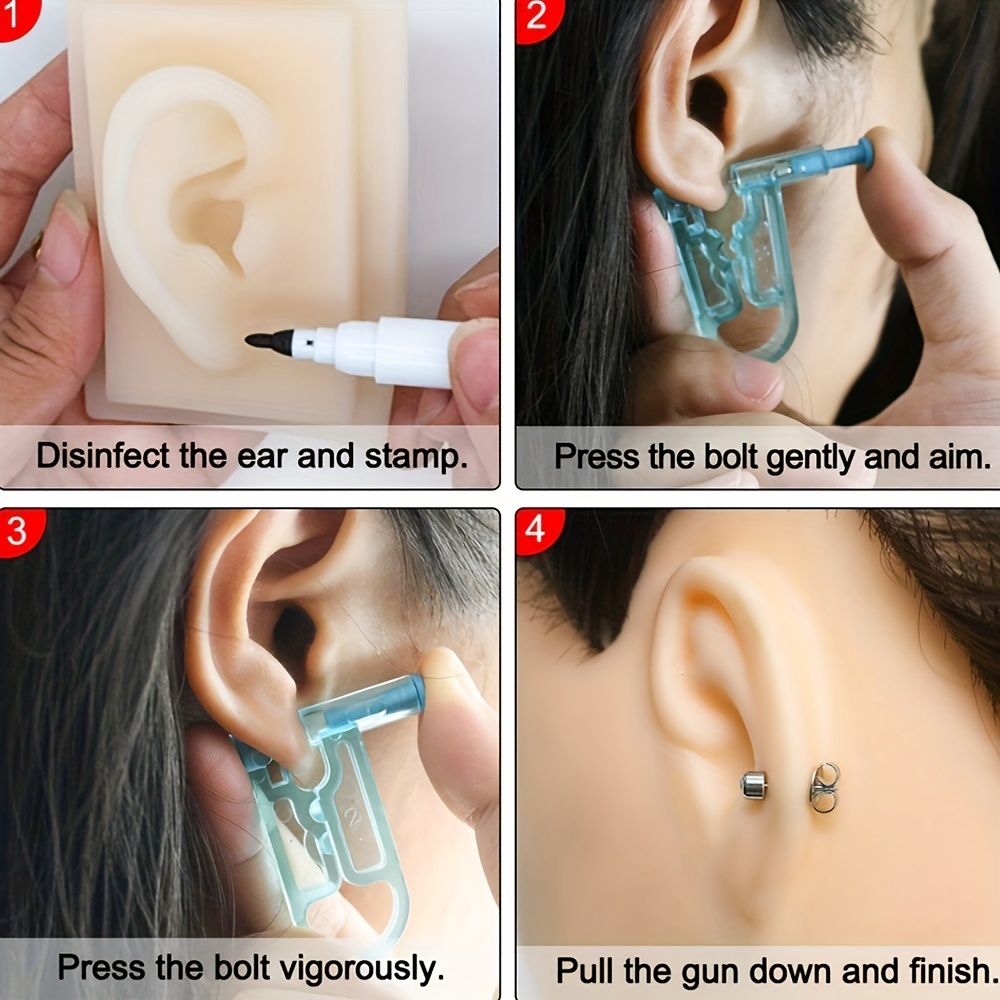 3 PCS Piercing Tool And Steel  - Body Jewelry In Store recension och pris