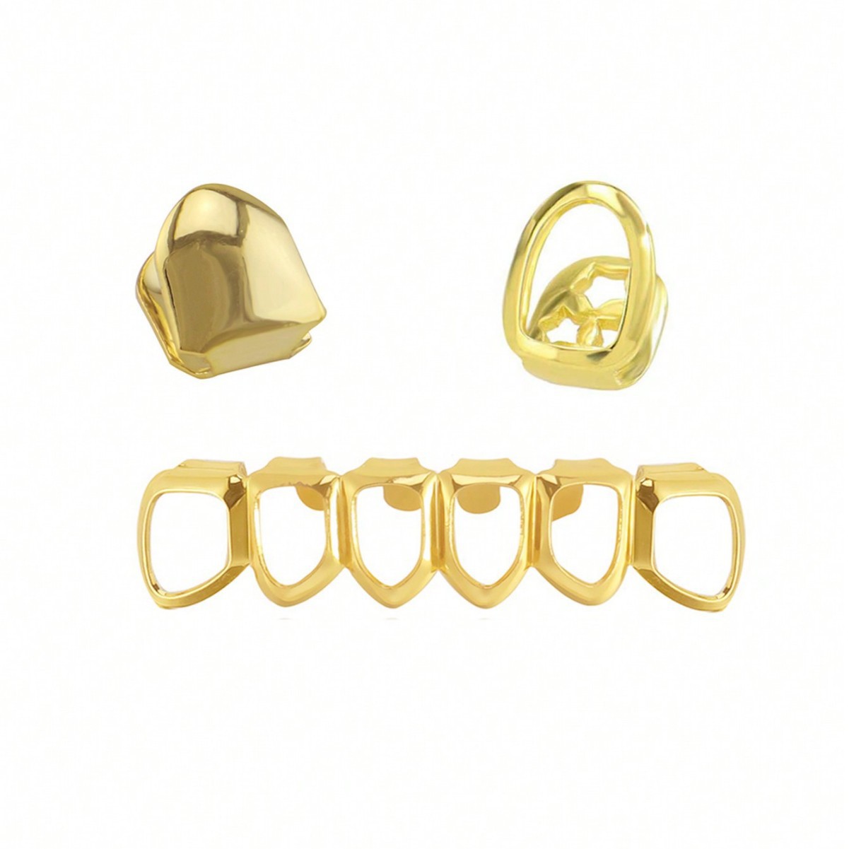 Hot Sale Six-Hollowed-Out Flat - Body Jewelry Lot recension och pris