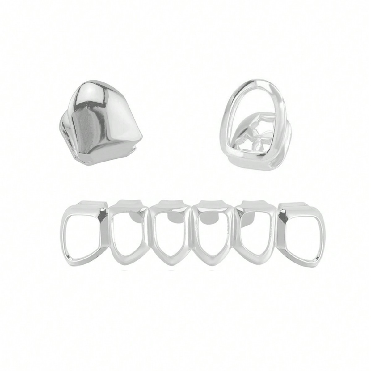 Hot Sale Six-Hollowed-Out Flat - Body Jewelry Lot recension och pris