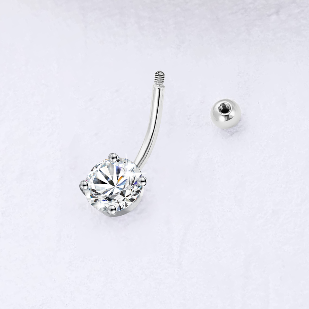 Szjinao 0.3ct To 3ct Moissanit - Body Jewelry On Sale recension och pris