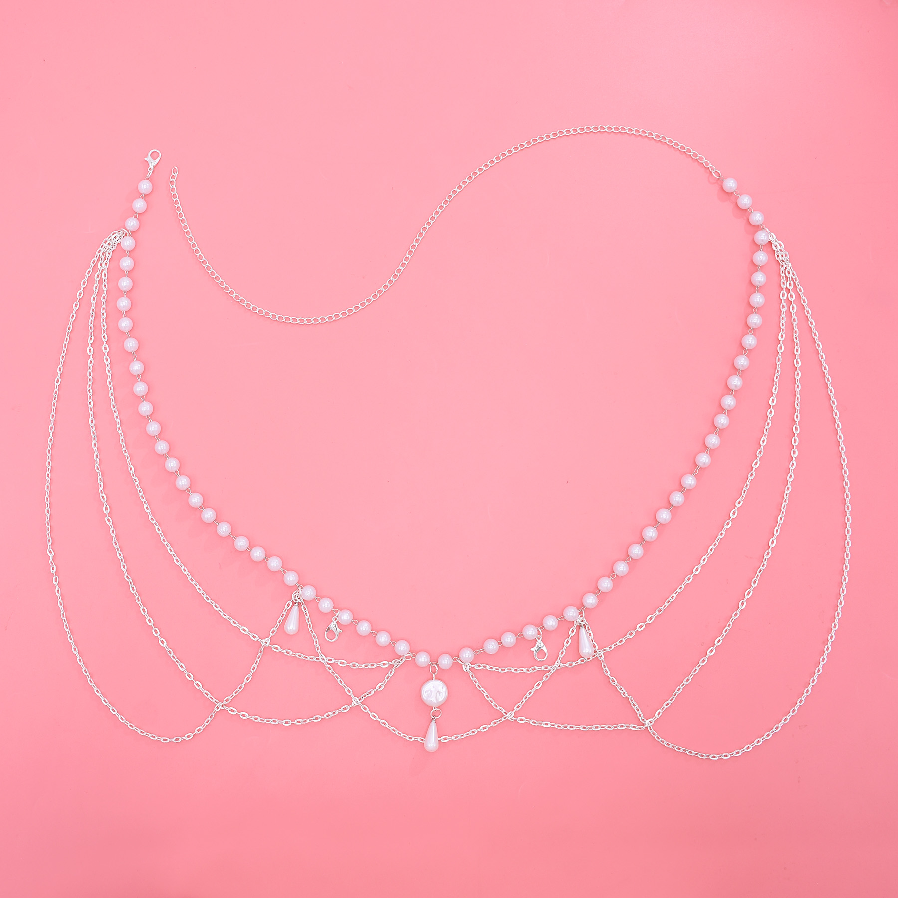 Sexy Waist Chain Belt Multi La - Body Jewelry Types recension och pris