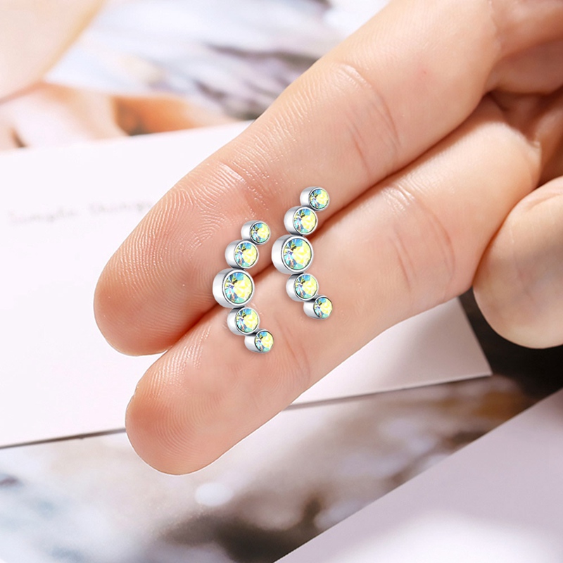 1PCS Crystal Cartilage Piercin - Body Jewelry Barbell recension och pris