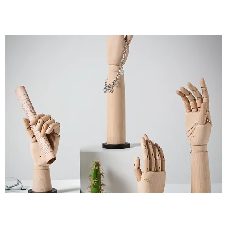 Solid Wood Hand Mannequin Rack - Body Jewelry In Store recension och pris