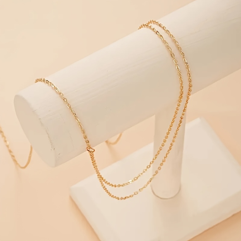 1Double-layer gold metal waist - Body Jewelry Outfit recension och pris