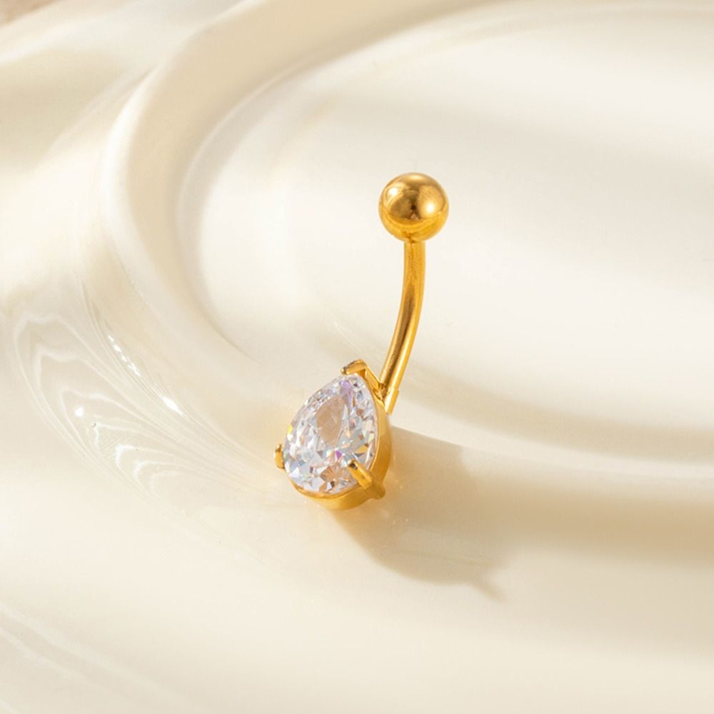 Elegant Shockproof Belly Butto - Body Jewelry Barbell recension och pris