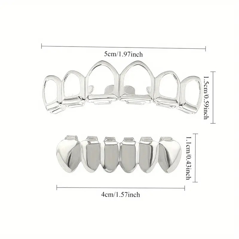 A Set Of Fashionable Six-Tooth - Body Jewelry Lot recension och pris