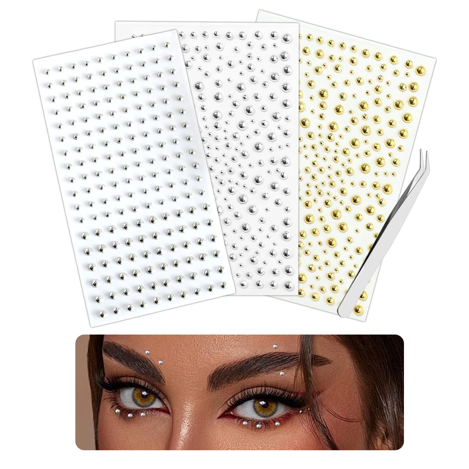 Face Body Ring Stickers Self A - Body Jewelry Nose Studs recension och pris