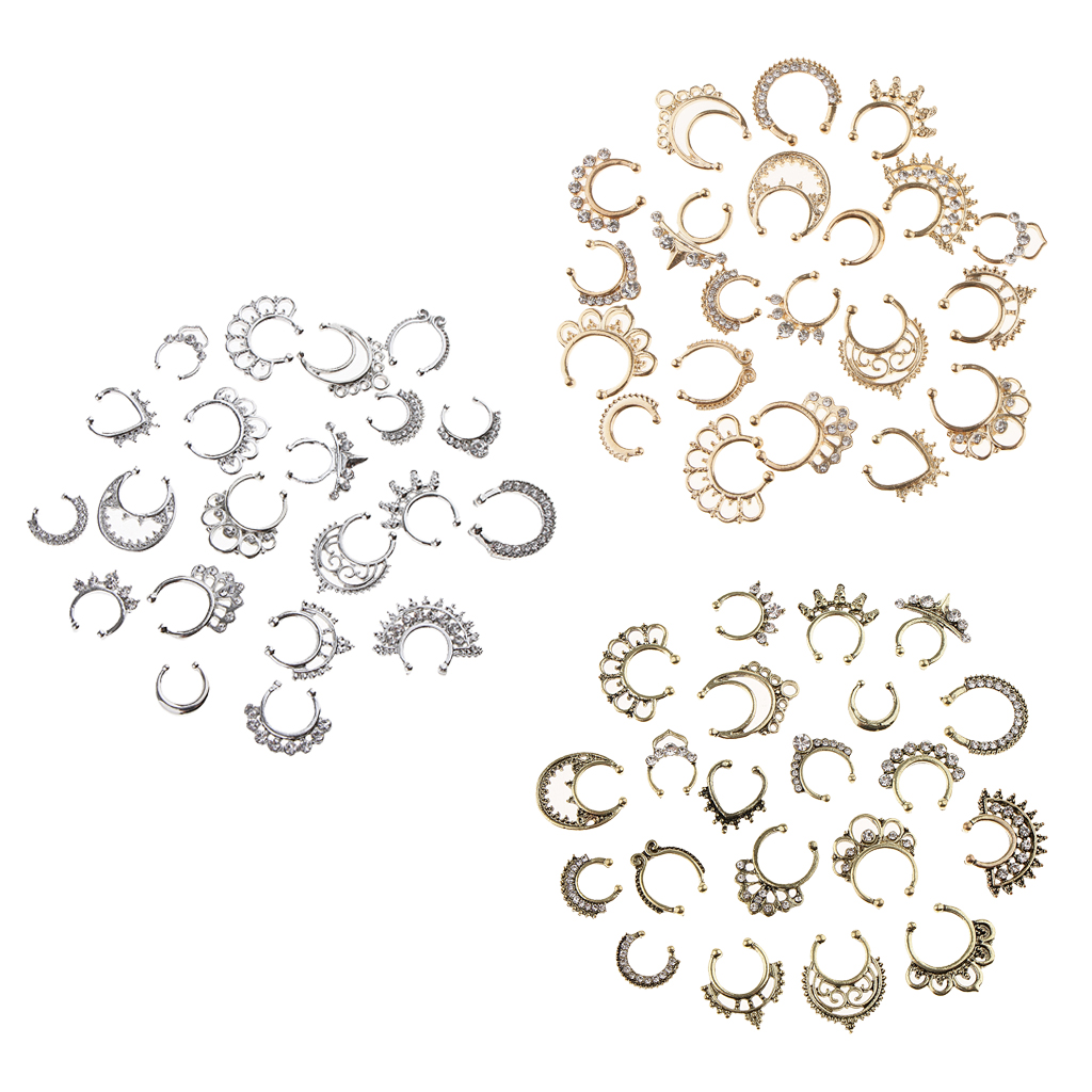 Hot Sale 21/3PCS Nose Fake Sep - Body Jewelry On Sale recension och pris