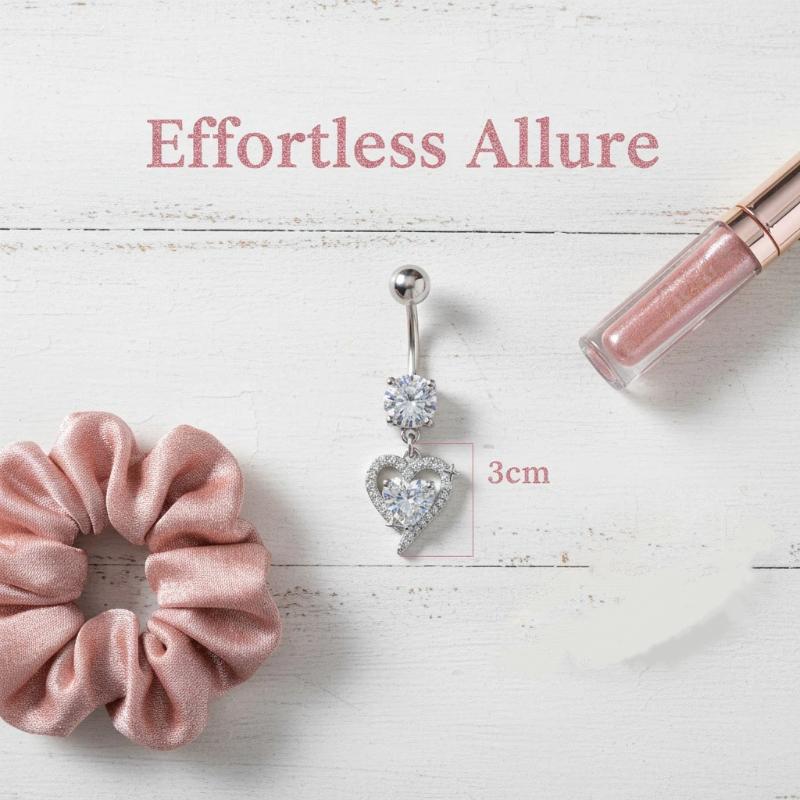 1Pcs Exquisite Dangle Belly Bu - Body Jewelry Barbell recension och pris